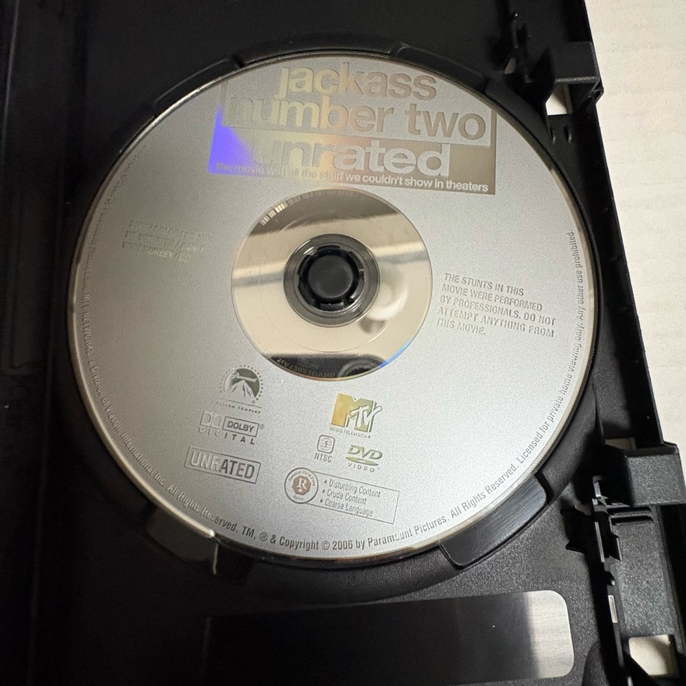 Jackass Number Two Unrated DVD - Picture 3 of 3